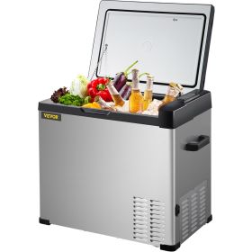 VEVOR 12 Volt Refrigerator, Portable Refrigerator For Camping (Default: Default)