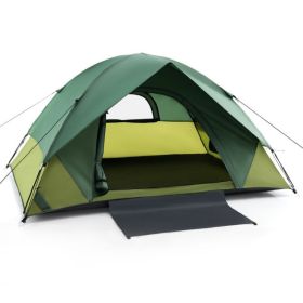 Outdoor Camping Tent with Carry Bag for Camping and Hiking (Type: Tent, Color: Green)