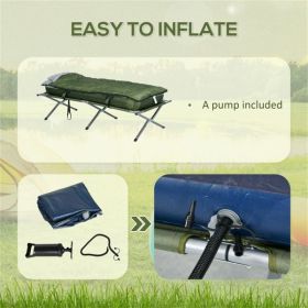 Foldable Camping Tent Bed Combo – All-in-One Sleep System (Color: As Picture)