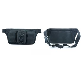 Leisure Oxford cloth accessory multifunctional sports waist pack (Color: Brown color)