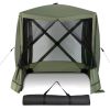 Pop Up Gazebo 6.7' x 6.7' with Netting and Carry Bag
