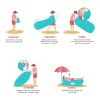Camping Inflatable Lazy Bag Sofa Lounger