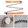 24-Inch Survival Hand Chain Saw – Portable Manual Cutting Tool