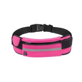 Running Accessories Set – Sports  Waist & Hydration Backpack (Color: pink)
