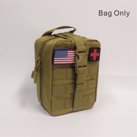 MOLLE Tactical Detachable First Aid Bag (Color: Mud Color)
