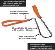 24-Inch Survival Hand Chain Saw – Portable Manual Cutting Tool