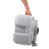 Outdoor 5 Gallon Camping Portable Toilet, Flush Cammode